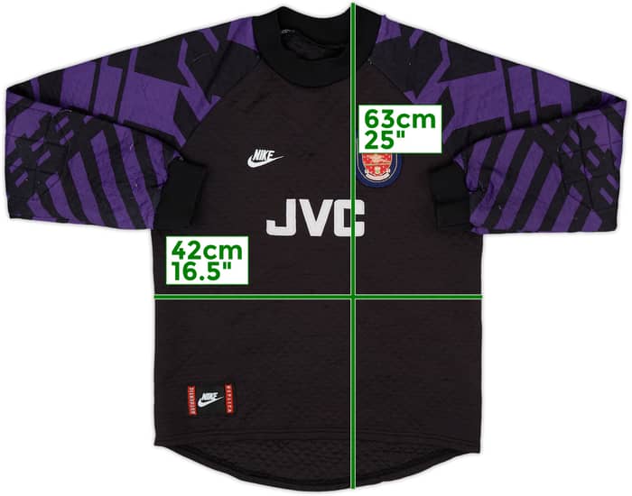 1995-97 Arsenal GK Shirt - 7/10 - (M.Boys)