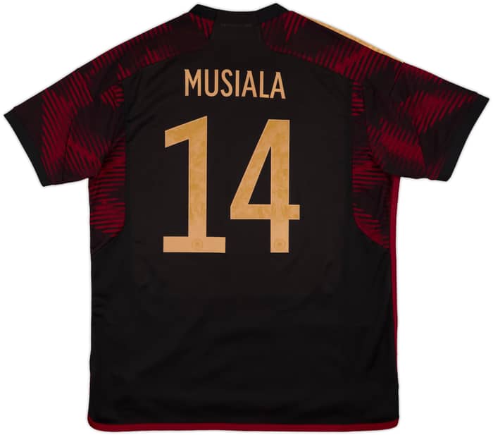 2022-23 Germany Away Shirt Musiala #14 - 5/10 - (XL)