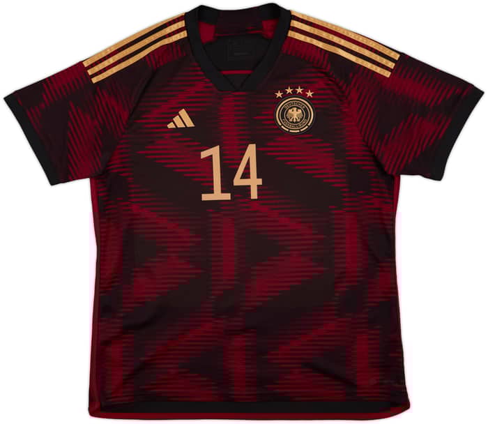 2022-23 Germany Away Shirt Musiala #14 - 5/10 - (XL)