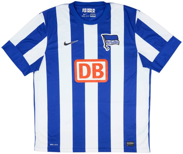2012-13 Hertha Berlin Home Shirt - 8/10 - (XL)