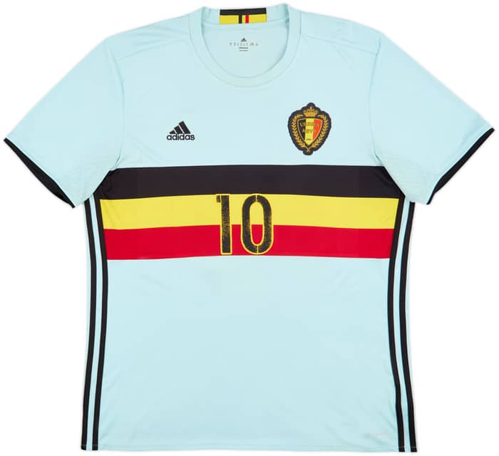 2016-17 Belgium Away Shirt Hazard #10 - 6/10 - (XL)