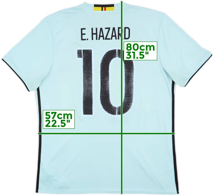 2016-17 Belgium Away Shirt Hazard #10 - 6/10 - (XL)