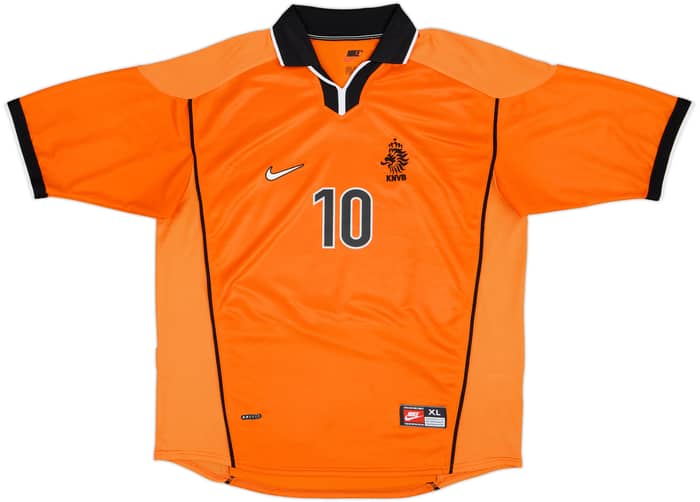 1998-00 Netherlands Home Shirt Seedorf #10 - 8/10 - (XL)