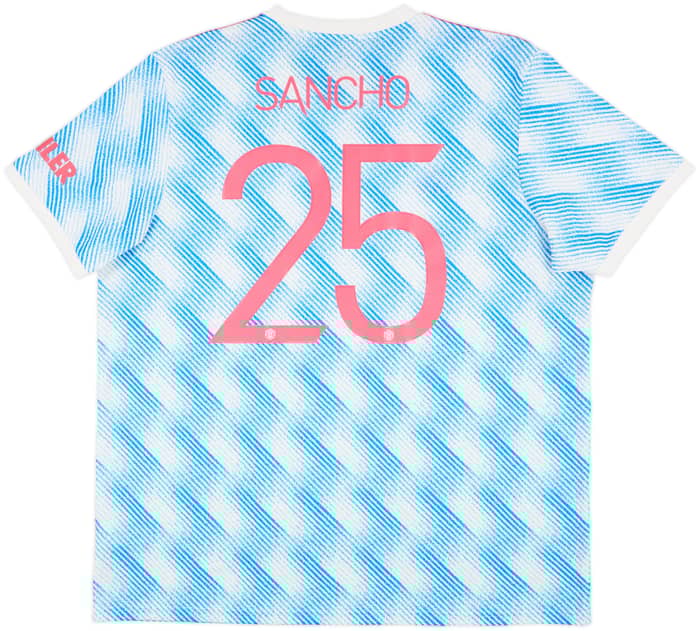 2021-22 Manchester United Away Shirt Sancho #25 - 10/10 - (XXL)