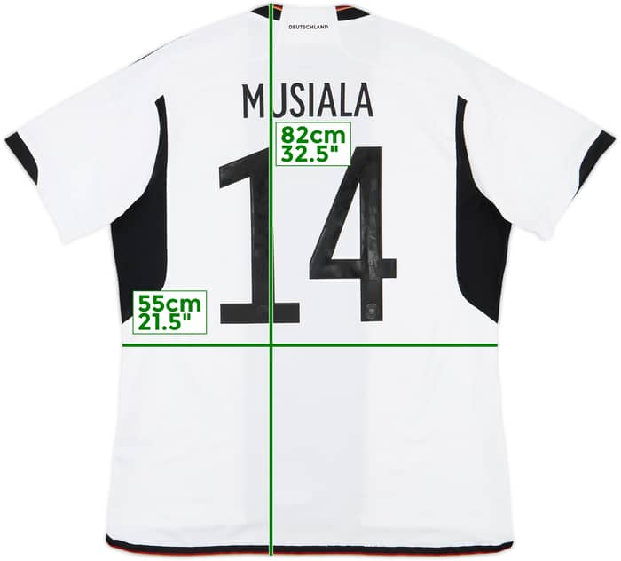 2022-23 Germany Home Shirt Musiala #14 - 10/10 - (XL)