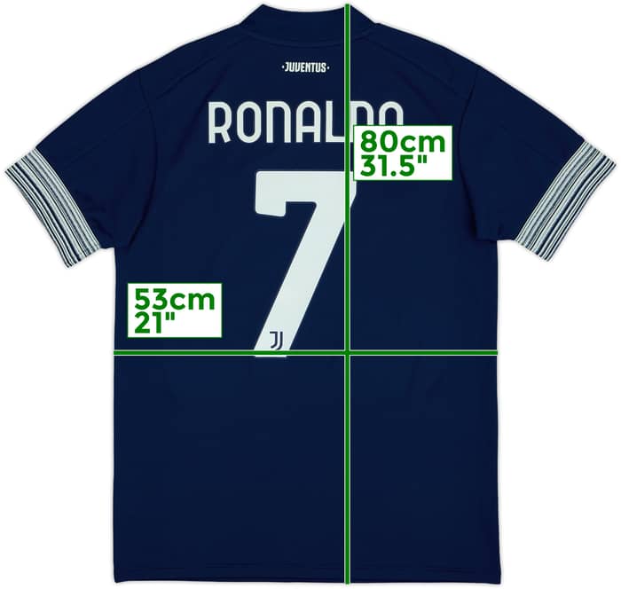 2020-21 Juventus Away Shirt Ronaldo #7 - 10/10 - (M)