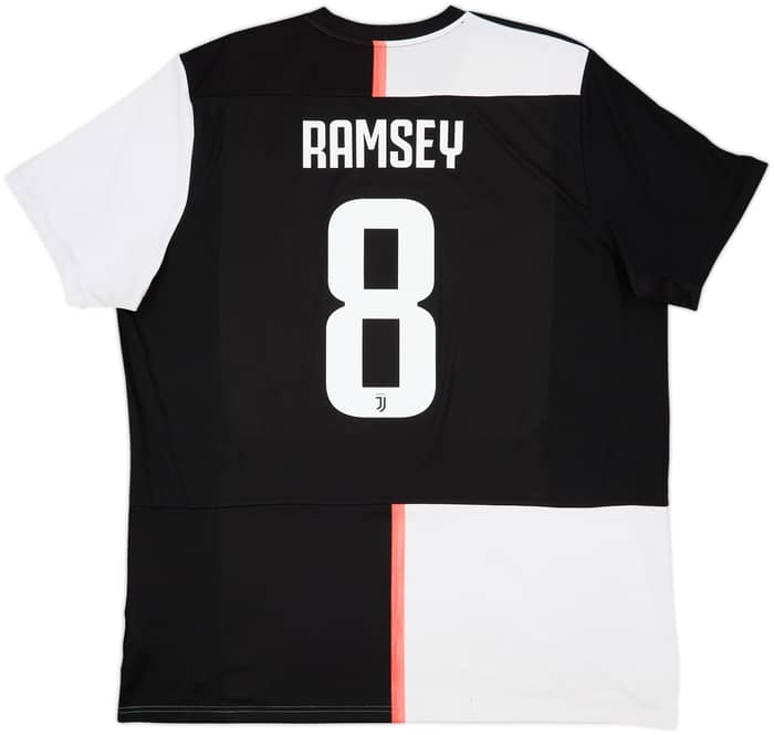 2019-20 Juventus Home Shirt Ramsey #8 - 7/10 - (XXL)
