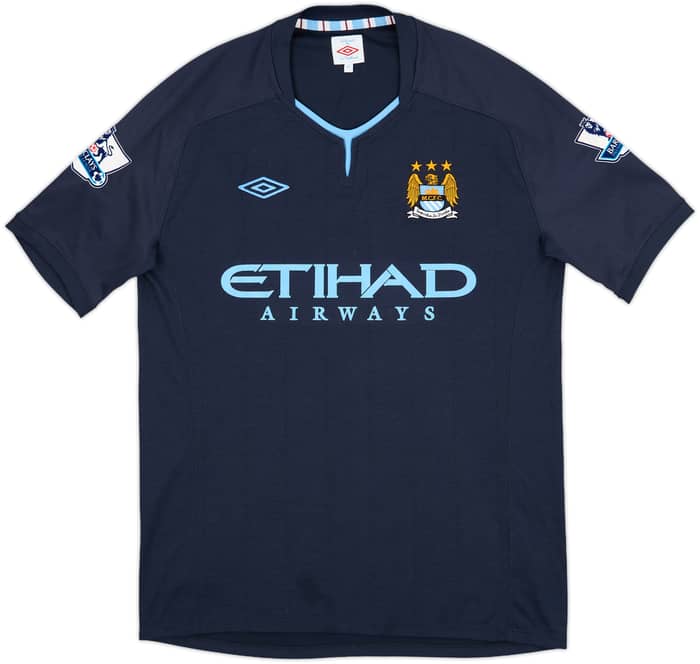 2010-12 Manchester City Away Shirt Silva #21 - 8/10 - (L)