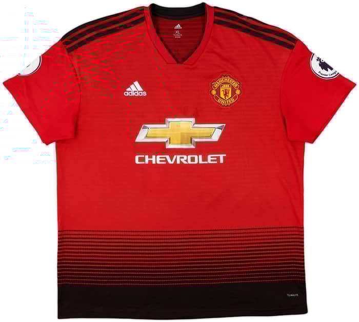 2018-19 Manchester United Home Shirt Lingard #14 - 6/10 - (XL)