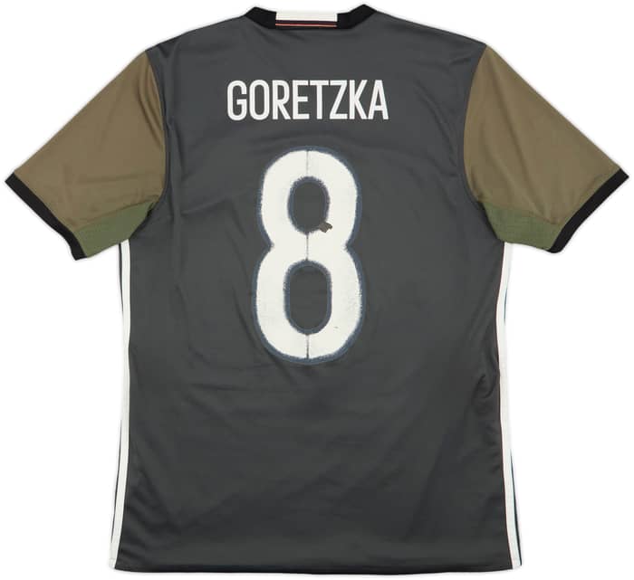 2015-17 Germany Away Shirt Goretzka #8 - 6/10 - (M)