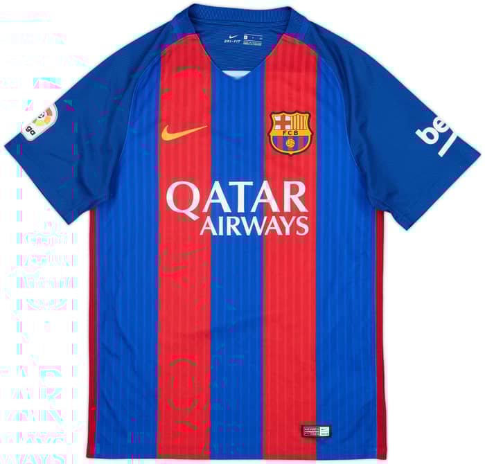 2016-17 Barcelona Home Shirt Messi #10 - 8/10 - (S)