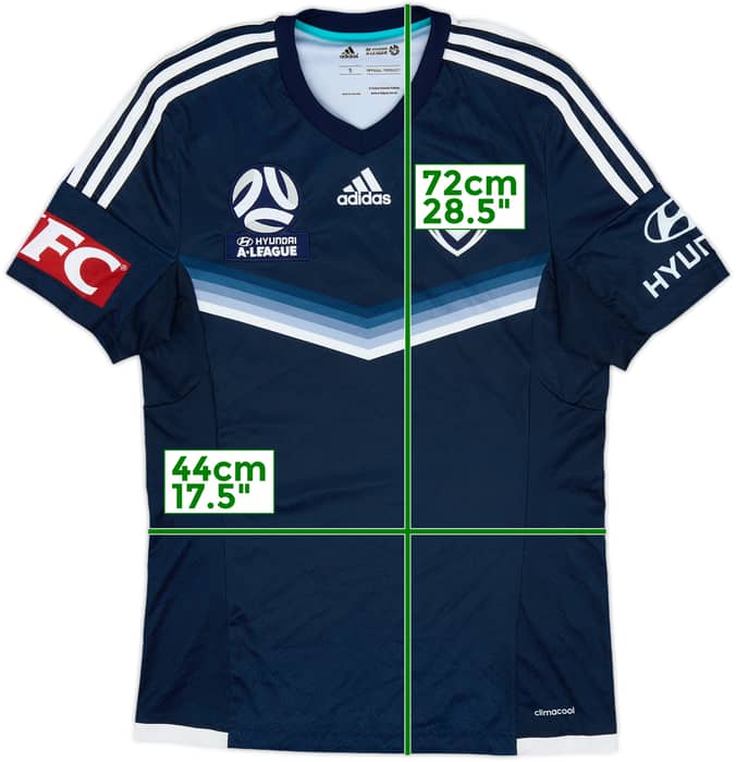 2016-17 Melbourne Victory Home Shirt - 10/10 - (S)