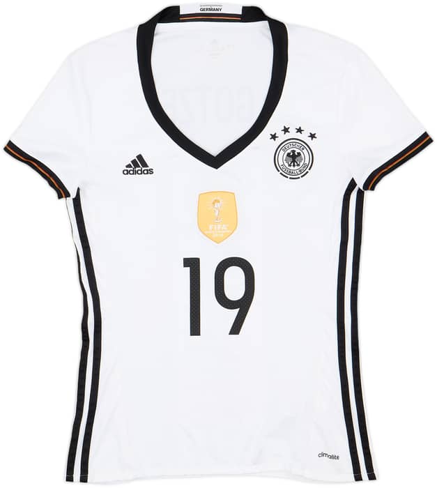 2015-16 Germany Home Shirt Gotze #19 - 10/10 - (Women's S)