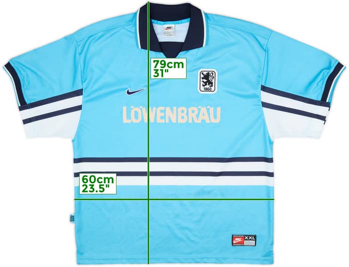 1997-98 1860 Munich Home Shirt - 9/10 - (XXL)