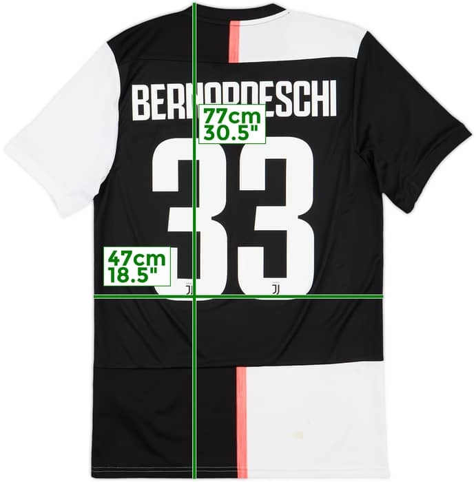 2019-20 Juventus Home Shirt Bernardeschi #33 - 7/10 - (S)