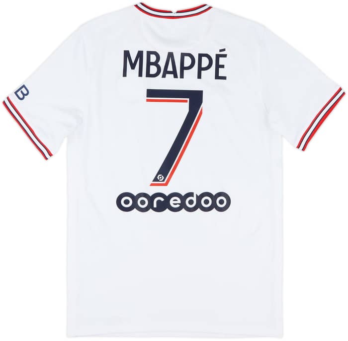 2021-22 Paris Saint-Germain Fourth Shirt Mbappe #7 - 10/10 - (S)
