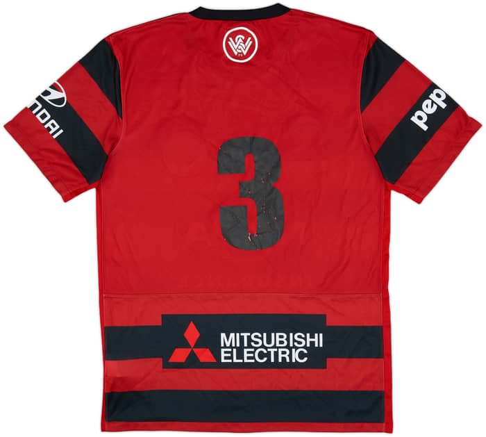 2015-16 Western Sydney Wanderers Home Shirt #3 - 5/10 - (M)