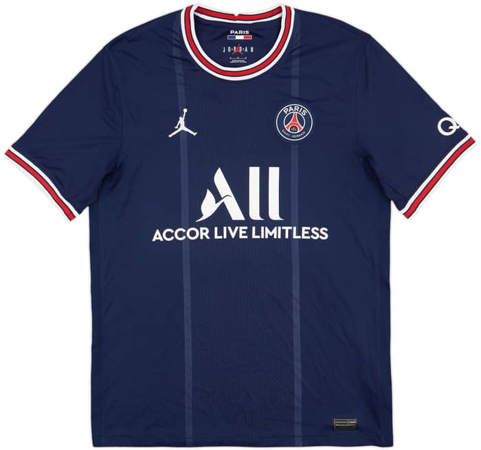 2021-22 Paris Saint-Germain Home Shirt Messi #30 - 9/10 - (M)