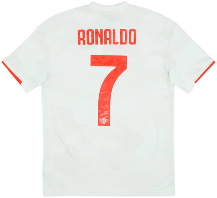 2019-20 Juventus Away Shirt Ronaldo #7 - 8/10 - (XL.Boys)