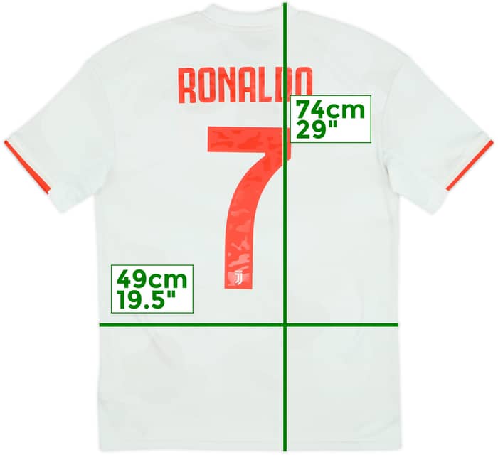 2019-20 Juventus Away Shirt Ronaldo #7 - 8/10 - (XL.Boys)