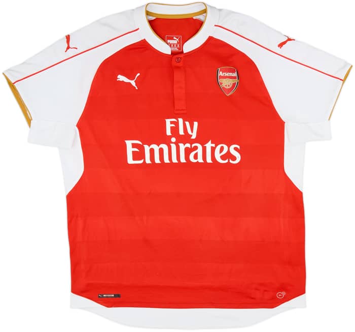 2015-16 Arsenal Home Shirt S.Cazorla #19 - 6/10 - (XXL)