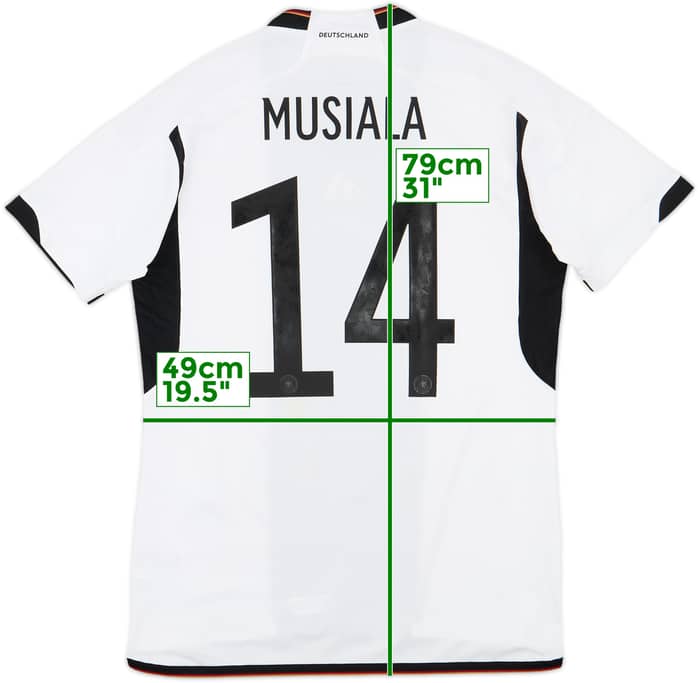 2022-23 Germany Home Shirt Musiala #14 - 6/10 - (M)