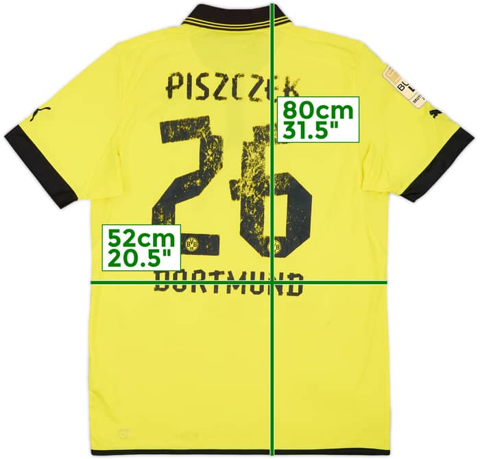 2012-13 Borussia Dortmund Home Shirt Piszczek #26 - 4/10 - (L)