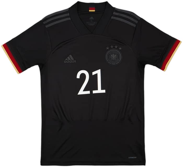 2020-21 Germany Away Shirt Gundogan #21 - 8/10 - (S)