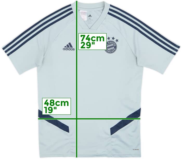 2019-20 Bayern Munich adidas Training Shirt - 8/10 - (XL)
