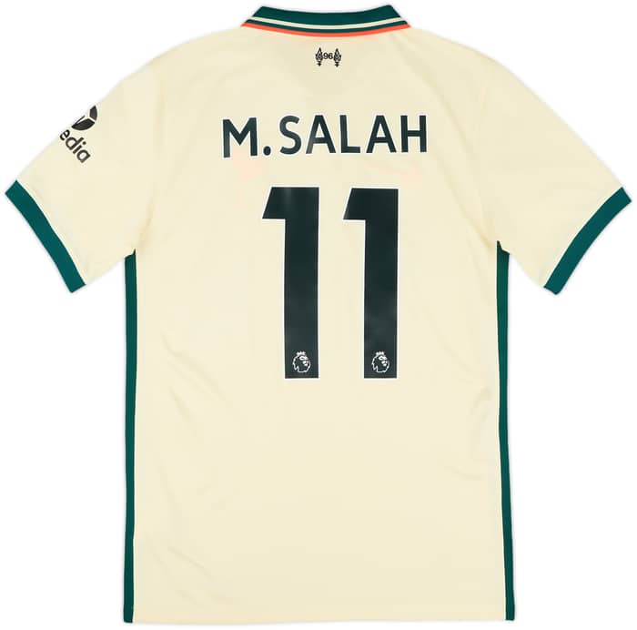 2021-22 Liverpool Away Shirt M.Salah #11 - 8/10 - (S)