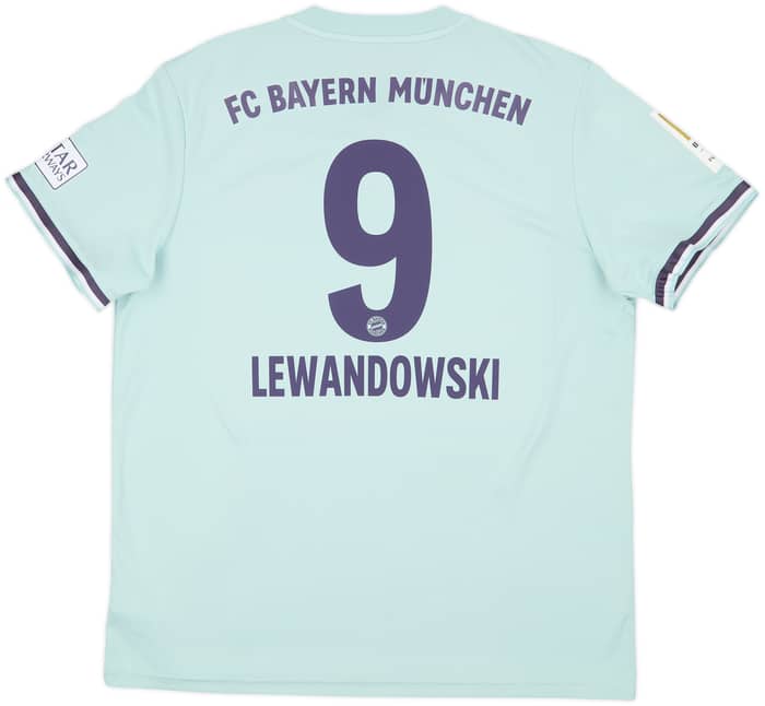 2018-19 Bayern Munich Away Shirt Lewandowski #9 - 8/10 - (XL)