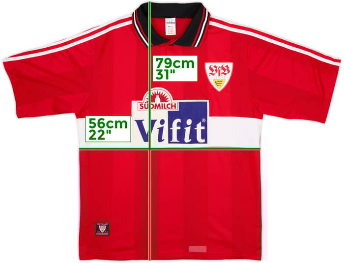 1996-97 Stuttgart Away Shirt - 7/10 - (L)