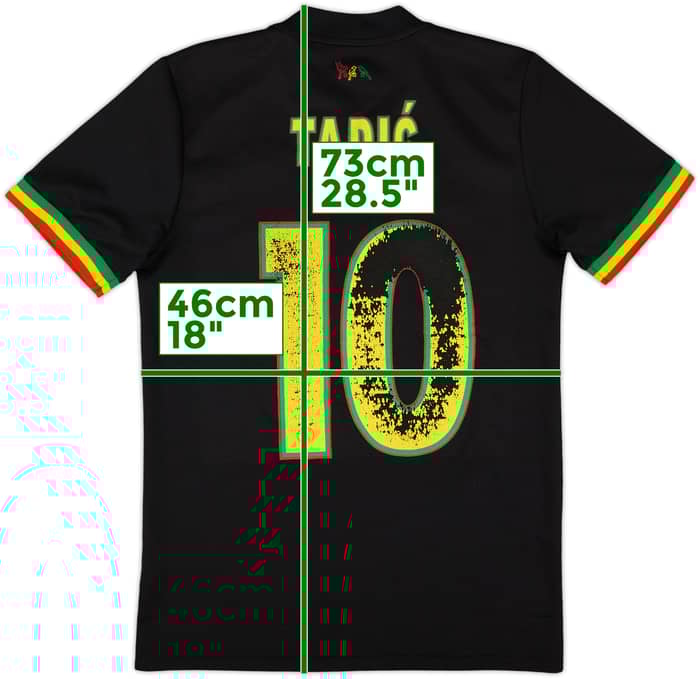 2021-22 Ajax Third Shirt Tadic #10 - 4/10 - (S)
