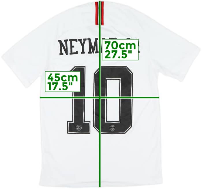 2018-19 Paris Saint-Germain Fourth Shirt Neymar Jr #10 - 7/10 - (S)
