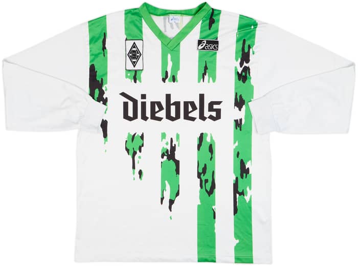 1994-95 Borussia Monchengladbach Home L/S Shirt - 8/10 - (XL)