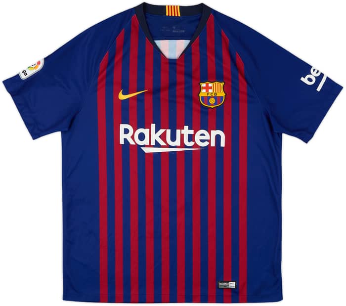 2018-19 Barcelona Home Shirt Arthur #8 - 8/10 - (L)