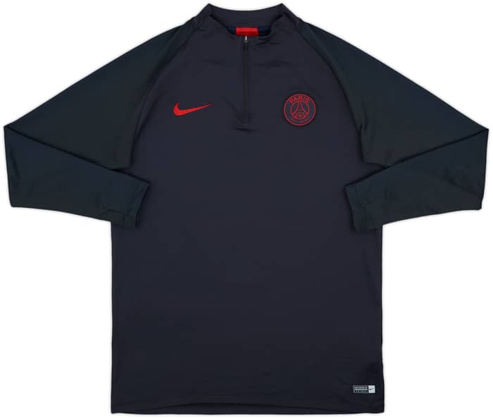 2019-20 Pairs Saint-Germain Nike 1/4 Zip Drill Top - 5/10 - (L)