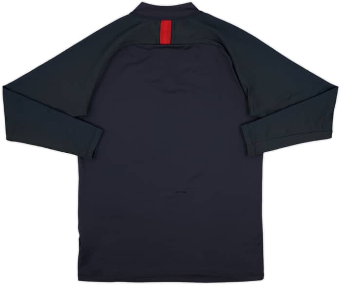 2019-20 Pairs Saint-Germain Nike 1/4 Zip Drill Top - 5/10 - (L)