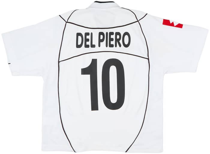 2002-03 Juventus Away Shirt Del Piero #10 - 6/10 - (L)