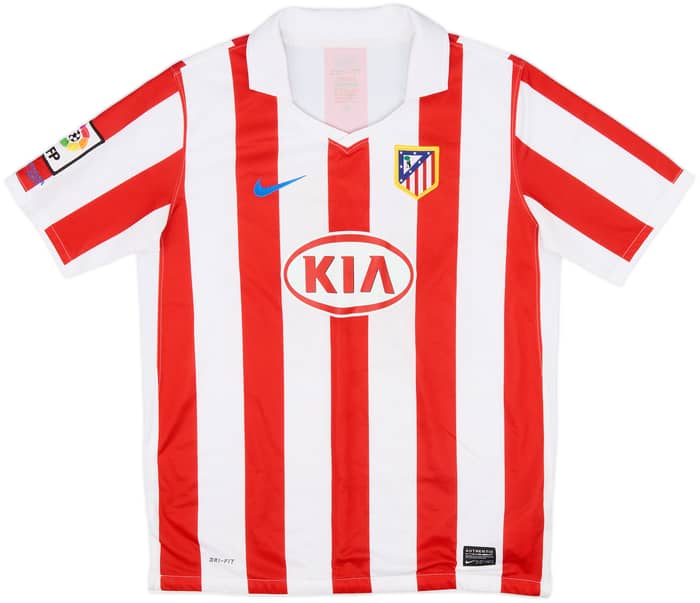 2010-11 Atletico Madrid Home Shirt - 8/10 - (XL.Boys)