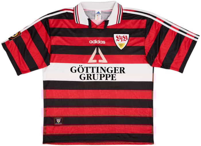 1997-98 Stuttgart Away Shirt Endress #21 - 8/10 - (XL)