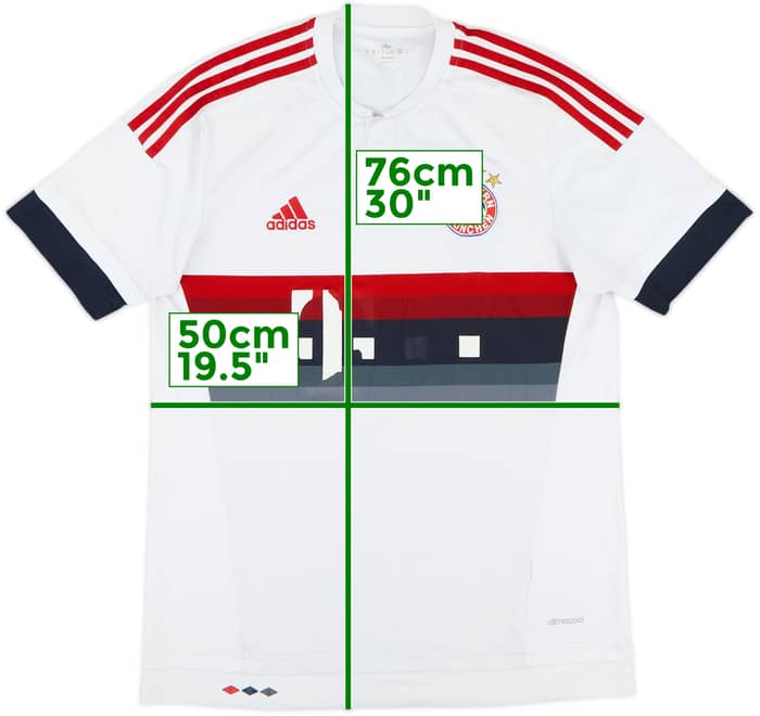 2015-16 Bayern Munich Away Shirt - 4/10 - (M)