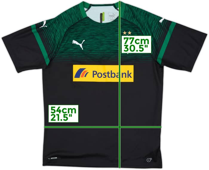 2018-19 Borussia Monchengladbach Away Shirt - 10/10 - (L)