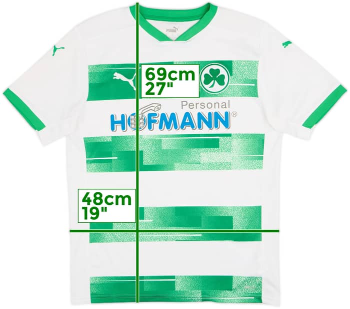 2020-21 Greuther Furth Home Shirt - 8/10 - (S)