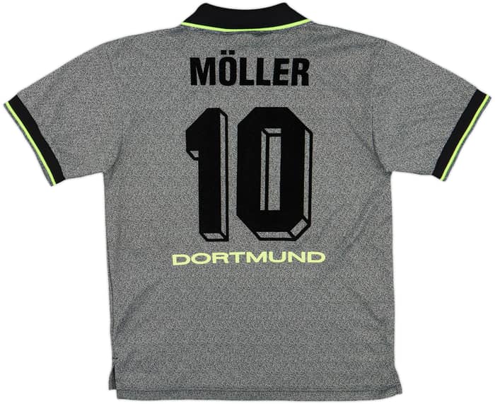 1997-98 Borussia Dortmund Away Shirt Moller #10 - 9/10 - (S)
