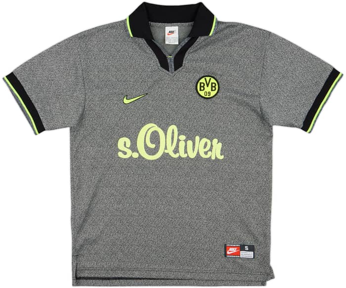 1997-98 Borussia Dortmund Away Shirt Moller #10 - 9/10 - (S)