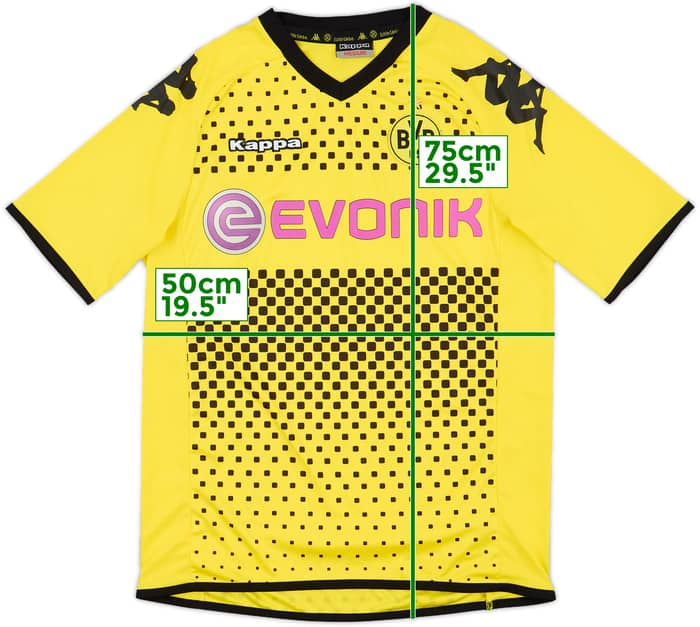 2011-12 Borussia Dortmund Home Shirt - 8/10 - (M)