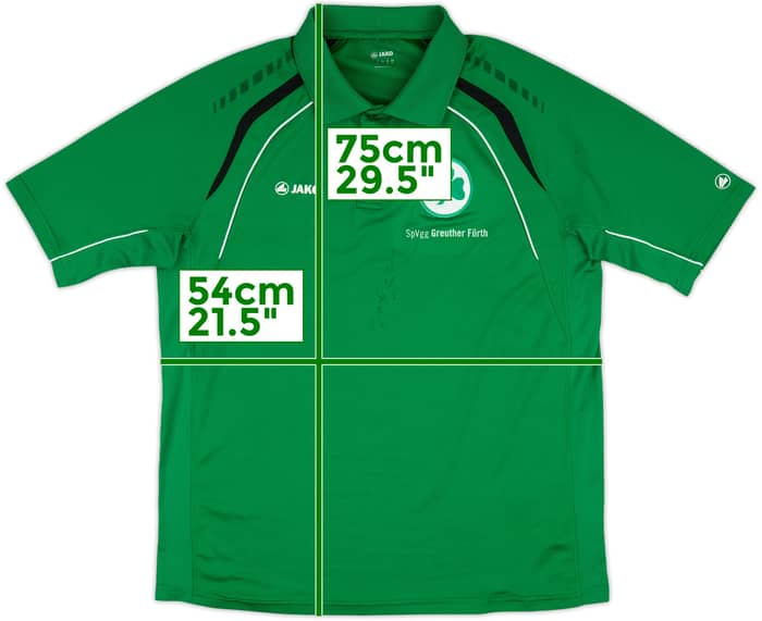 2010-11 Greuther Furth Signed Jako Polo Shirt - 7/10 - (M)