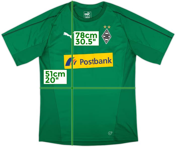 2018-19 Borussia Monchengladbach Puma Training Shirt - 10/10 - (L)