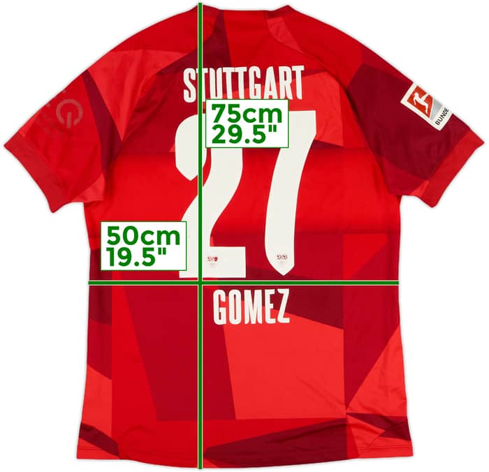 2019-20 Stuttgart Away Shirt Gomez #27 - 5/10 - (M)